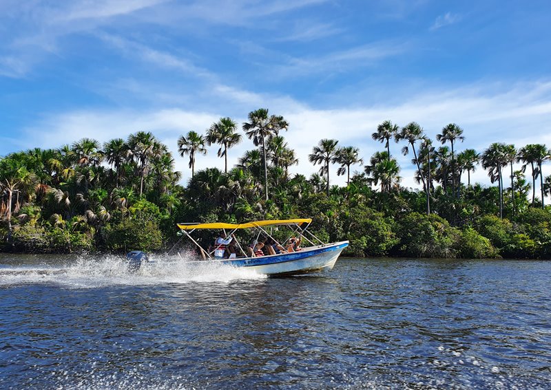 Rio Preguiças de Barco